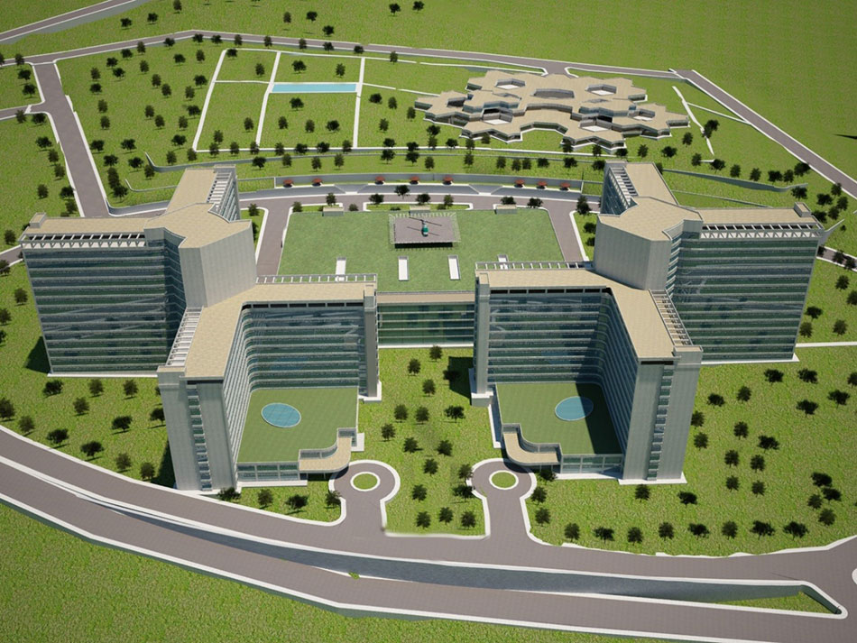 İzmir Bayraklı Şehir Hastanesi kampüsü